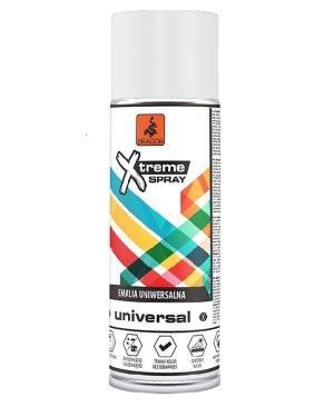 XTREME Спрей універсальний, 400мл, БІЛИЙ ГЛЯНЦЕВИЙ RAL 9003