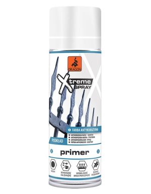 XTREME Грунтовка для аерозольної фарби антикорозійна, 400мл, БІЛИЙ RAL 9003