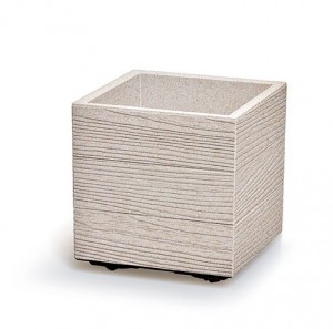 Горщик для квітів Madera Square Eco Wood 300мм квадратний