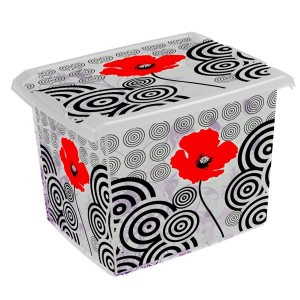 Ящик для хранения PoppyStile20л с крышкой