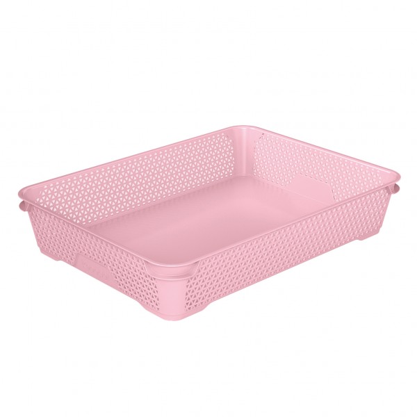 Ящик для хранения mini basket А-4 розовый 1