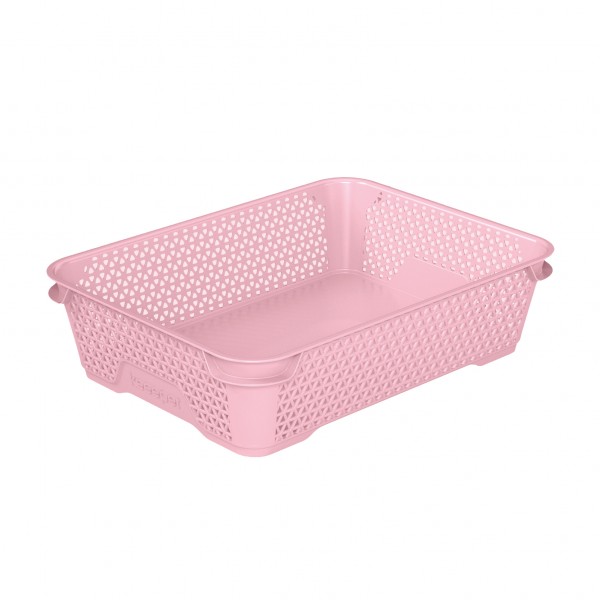Ящик для хранения mini basket А-5 розовый 1